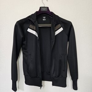 Nike Black and White Bomber Jacket